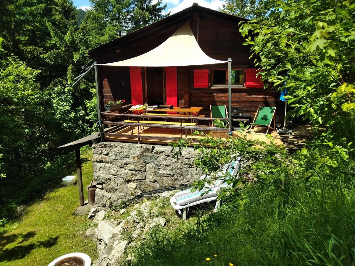Petit Chalet Rustique Et Bucolique Bovernier Exterior photo
