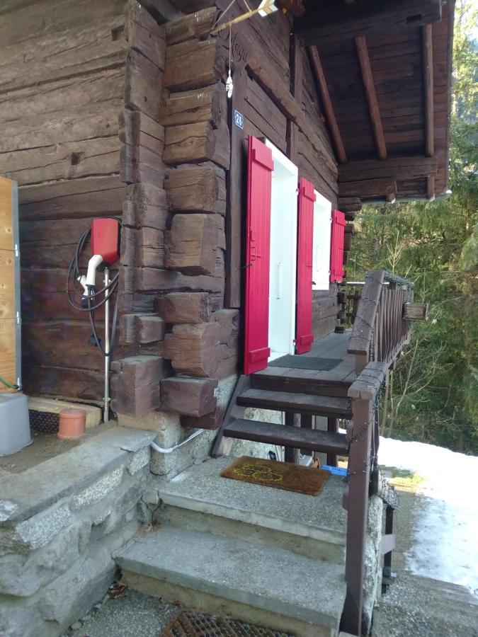 Petit Chalet Rustique Et Bucolique Bovernier Exterior photo