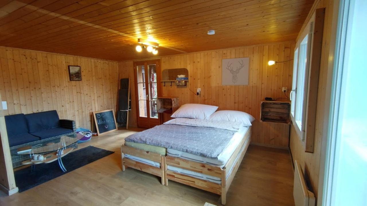 Petit Chalet Rustique Et Bucolique Bovernier Exterior photo
